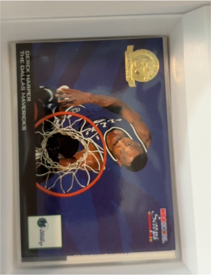 1993-94 SkyBox NBA Hoops Scoops #HS6 Derek Harper — front