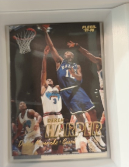 1997-98 Fleer #143 Derek Harper — front