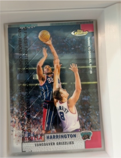 1999-00 Topps Finest #70 Othella Harrington — front