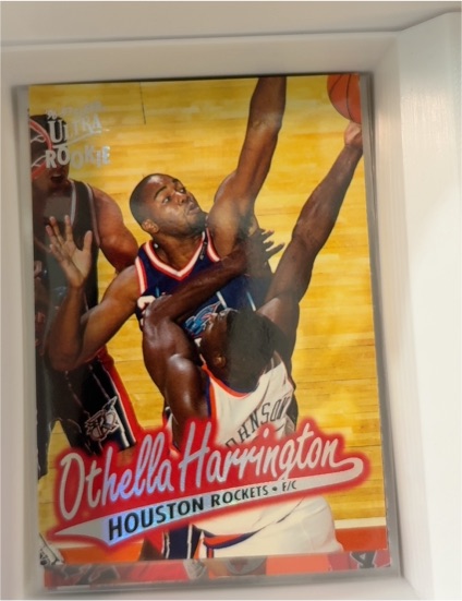 1996-97 Fleer Ultra #191 Othella Harrington — front