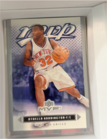 2003-04 Upper Deck MVP #123 Othella Harrington — front