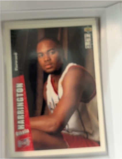 1996-97 Upper Deck Collector's Choice #250 Othella Harrington Rookie — front