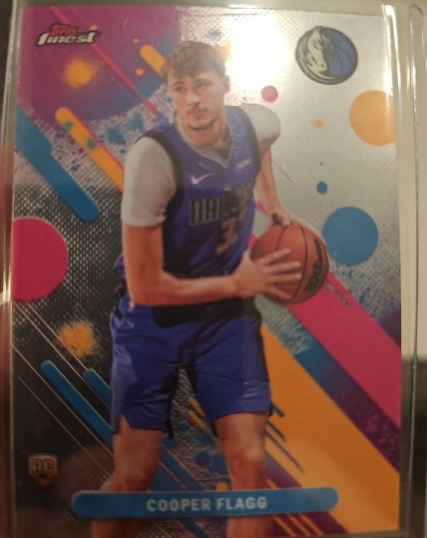 2025-26 Topps Finest #1 Cooper Flagg — front