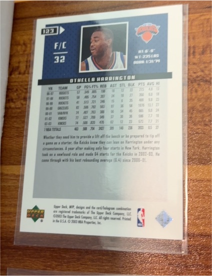 2002 Upper Deck #123 Dikembe Mutombo — front