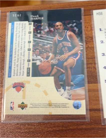 1994-95 Upper Deck Special Edition #SE61 Derek Harper — front