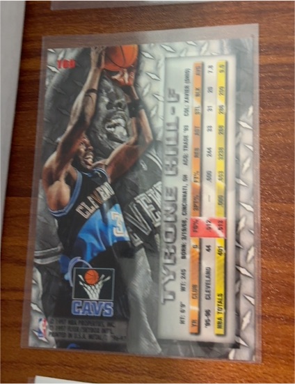 1996-97 Fleer Metal #160 Tyrone Hill — front