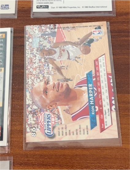 1993 SkyBox #86 Ron Harper — front