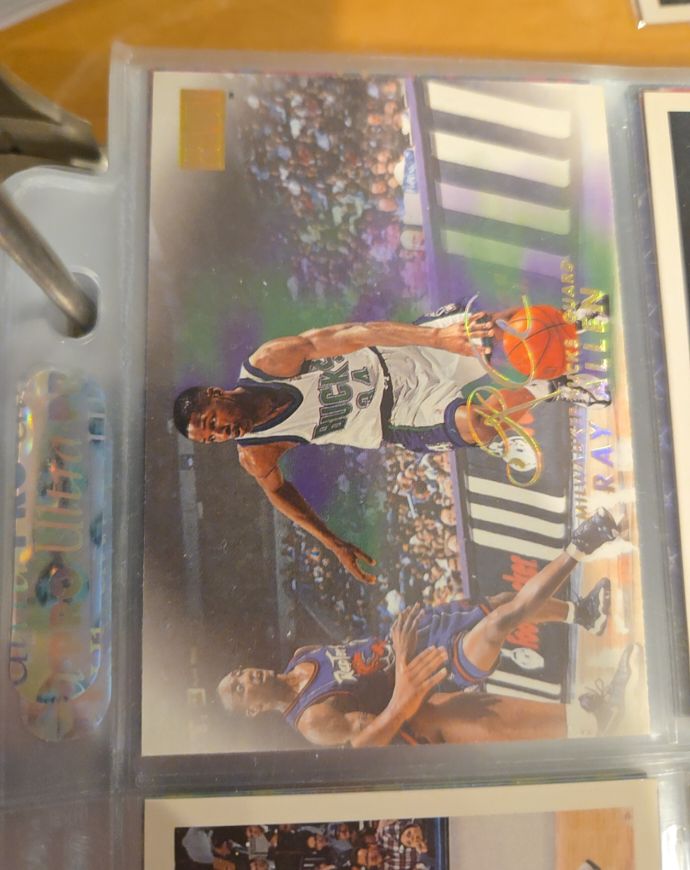 1994-95 Ultra #10 Ray Allen — front