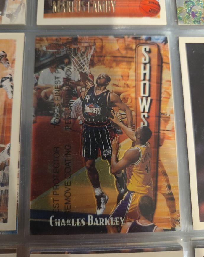 1993 Topps Finest #P3 Charles Barkley — front