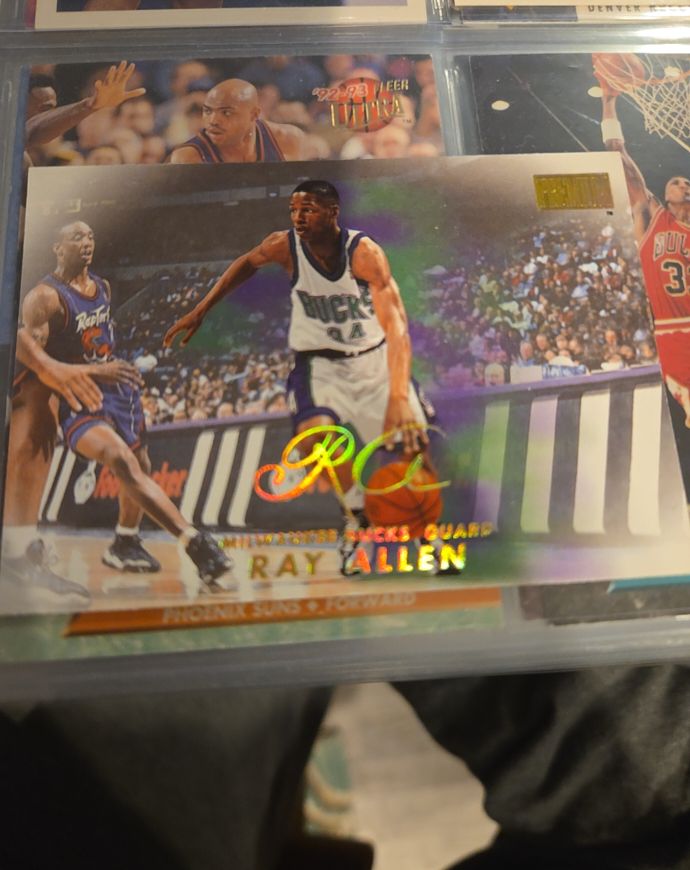 1996 Fleer Ultra #RC Ray Allen Rookie — front