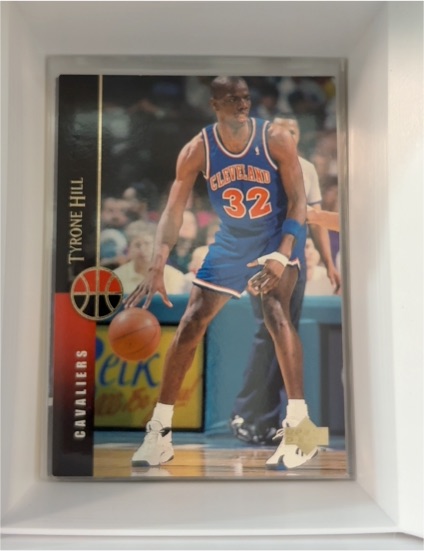 1994-95 Upper Deck #143 Tyrone Hill — front