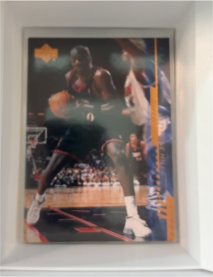 2000-01 Upper Deck #1 Dikembe Mutombo — front