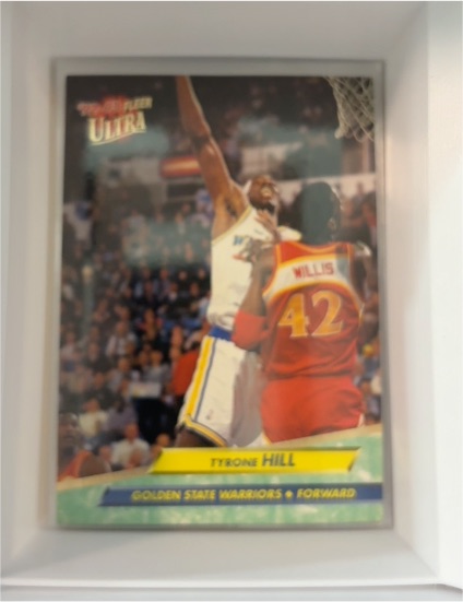 1992-93 Fleer Ultra #65 Tyrone Hill — front