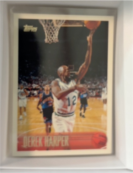 1996-97 Topps #144 Derek Harper — front