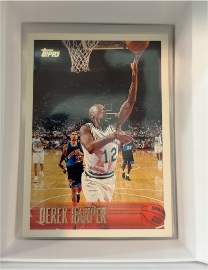 1996-97 Topps #144 Derek Harper — front