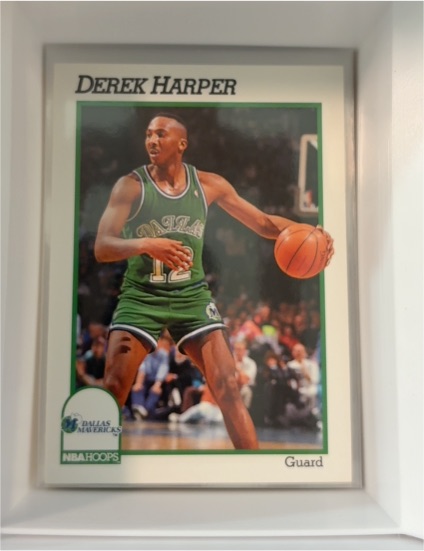 1991 NBA Hoops #46 Derek Harper — front
