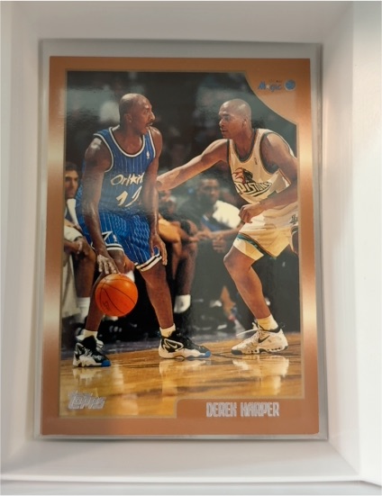 1998-99 Topps #24 Derek Harper — front