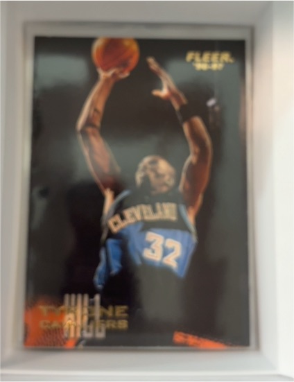 1996-97 Fleer #168 Tyrone Hill — front
