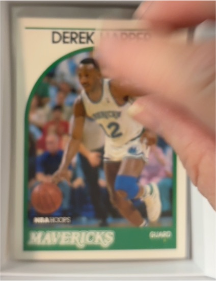 1989-90 NBA Hoops #184 Derek Harper — front