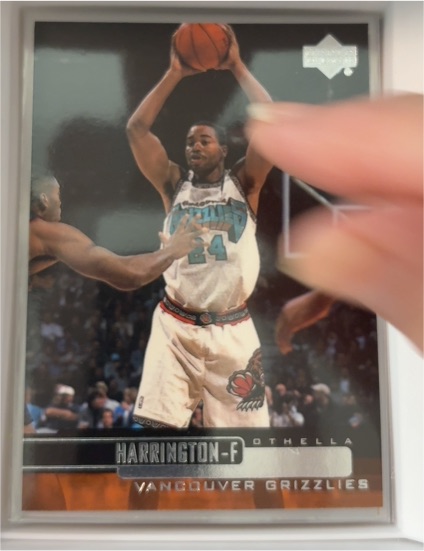 1999-00 Upper Deck #307 Othella Harrington — front