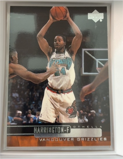 1999-00 Upper Deck #307 Othella Harrington — front