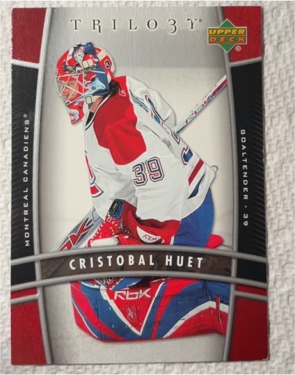 2005-06 Upper Deck Trilogy #39 Cristobal Huet — front