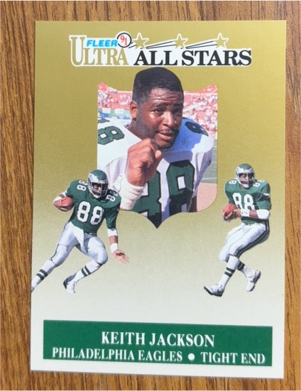 1991 Fleer Ultra All Stars #2 Keith Jackson — front