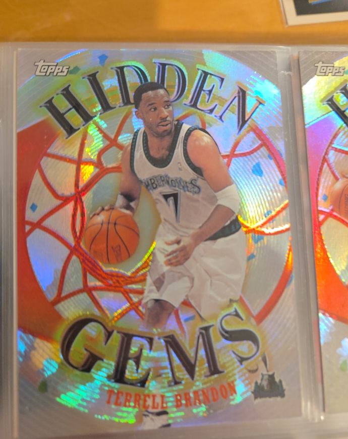 2000-01 Topps Hidden Gems #HG8 Terrell Brandon — front