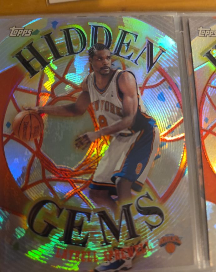 2000-01 Topps Hidden Gems #HG2 Latrell Sprewell — front