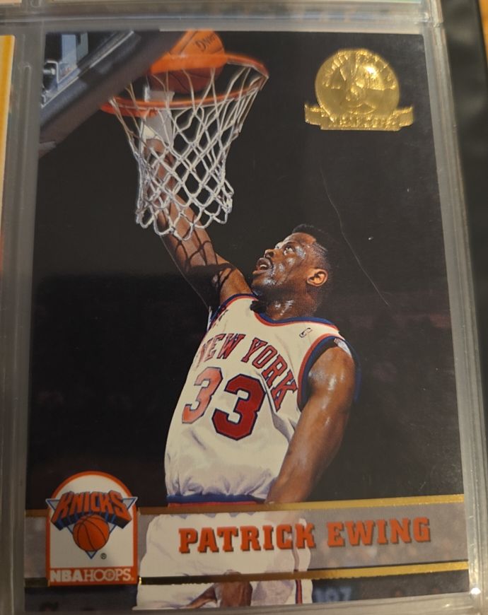 1994-95 NBA Hoops #SC30 Patrick Ewing — front