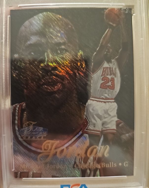 1996 Flair Showcase #23 Michael Jordan — front
