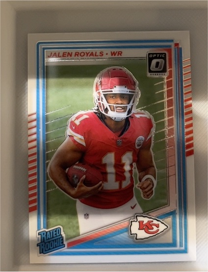 2025 Panini Donruss Optic #251 Jalen Royals — front
