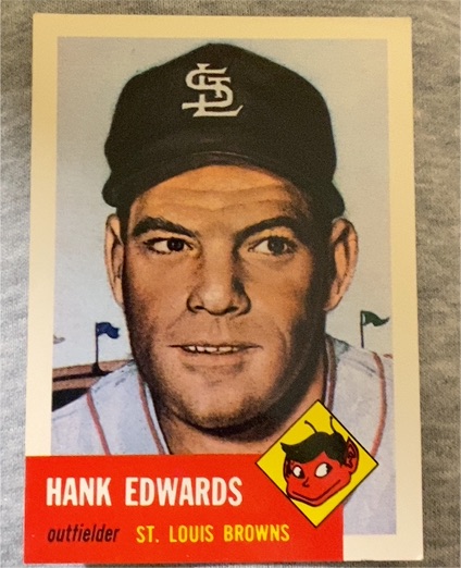 1991 Topps Archives 1953 #90 Hank Edwards — front