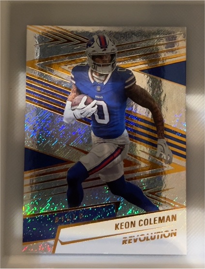 2025 Panini Revolution #158 Keon Coleman — front