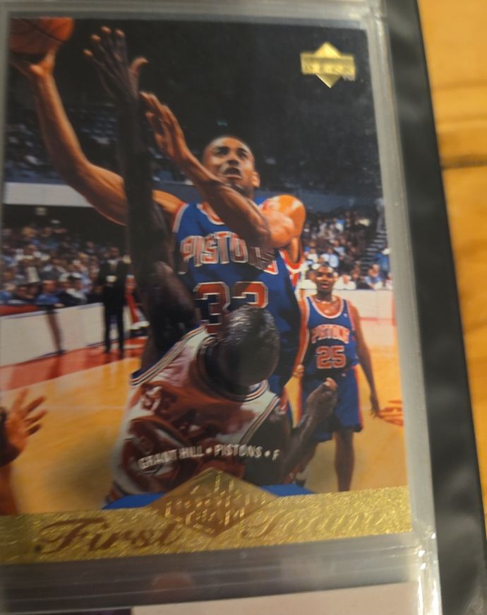 1995-96 Upper Deck #156 Grant Hill — front