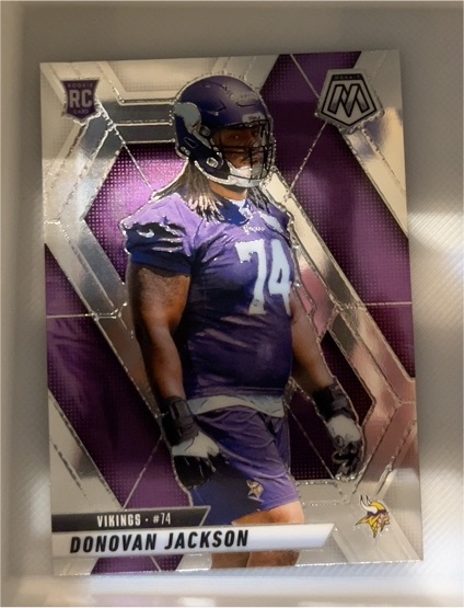 2025 Panini Mosaic #388 Donovan Jackson — front