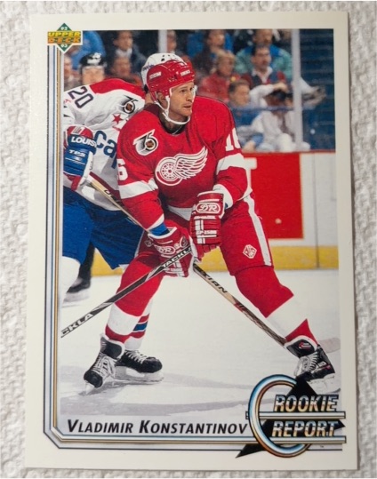 1992-93 Upper Deck #357 Vladimir Konstantinov — front