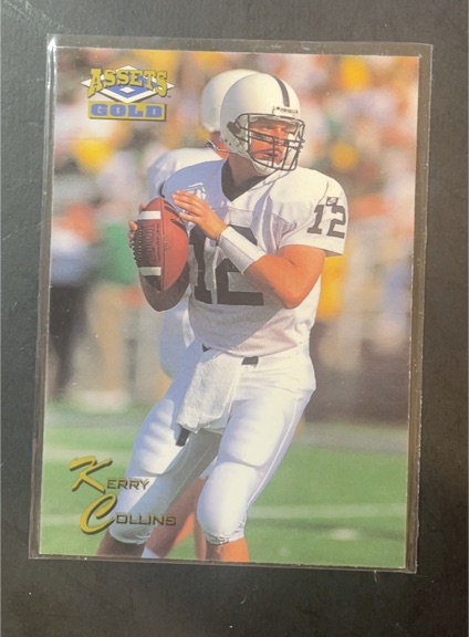 1995 Classic Assets Gold #22 Kerry Collins — front