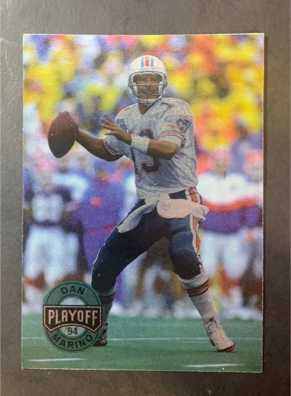 1994 Playoff #3 Dan Marino — front