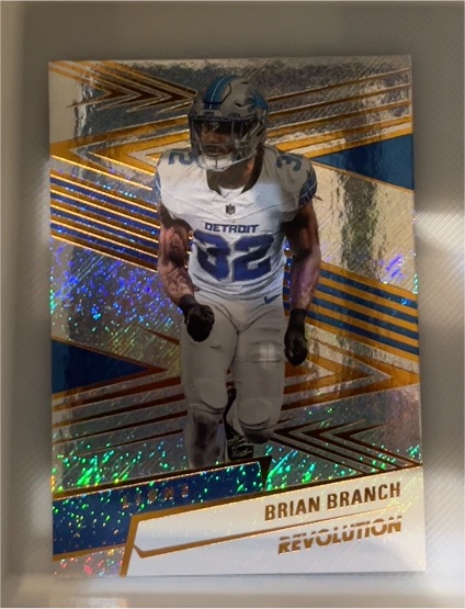 2025 Panini Revolution #109 Brian Branch — front