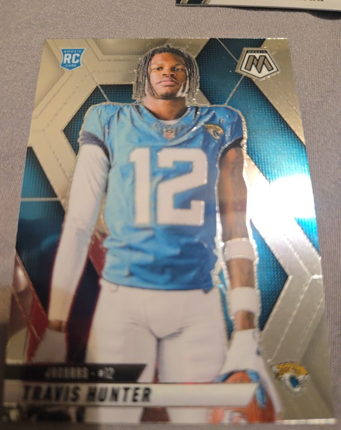 2025 Panini Mosaic #279 Travis Hunter — front