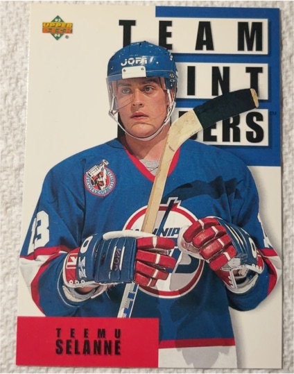 1993-94 Upper Deck #309 Teemu Selanne — front