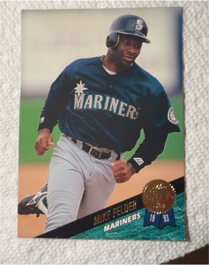 1993 Leaf #248 Mike Felder — front