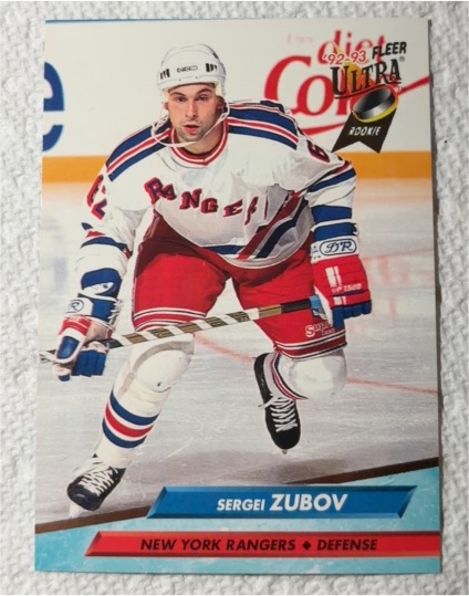 1992-93 Fleer Ultra #359 Sergei Zubov — front