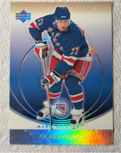 2003-04 Upper Deck Trilogy #62 Alex Kovalev — front