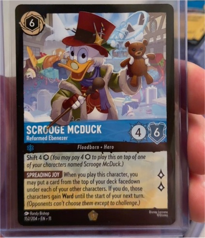 Scrooge McDuck - Reformed Ebenezer 152/204 Winterspell — front