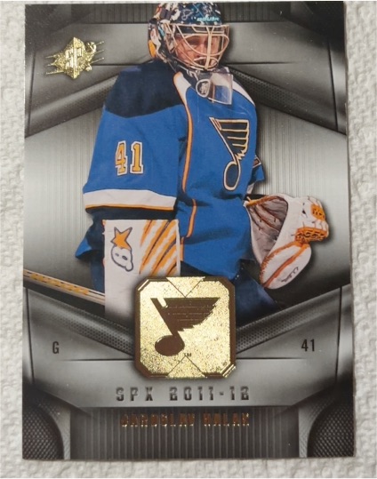 2011-12 SPx #20 Jaroslav Halak — front