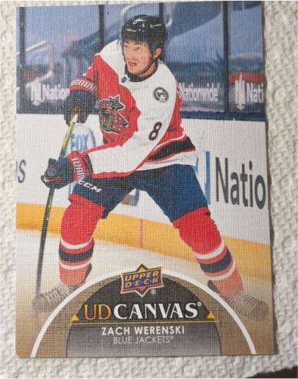 2021-22 Upper Deck Series 2 #C145 Zach Werenski — front