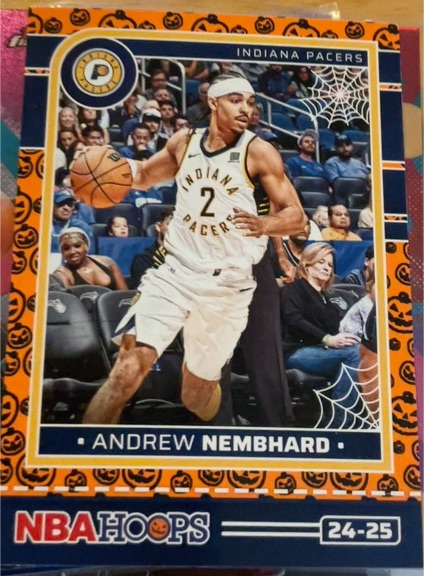 2024-25 Panini Haunted Hoops #151 Andrew Nembhard — front
