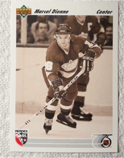 1991-92 Upper Deck #636 Marcel Dionne — front